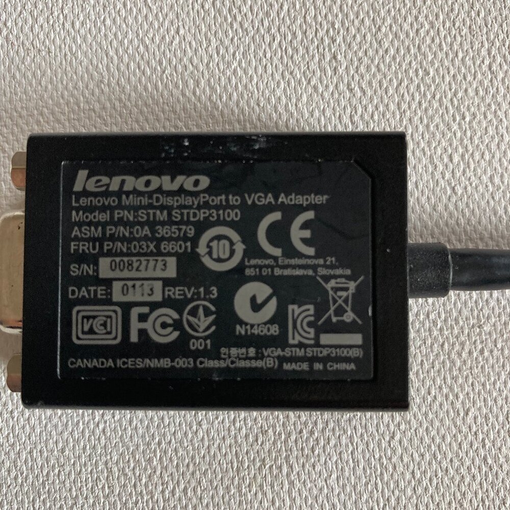 Mini Display Adapter and cable - Mini to VGA and Mini to HDMI